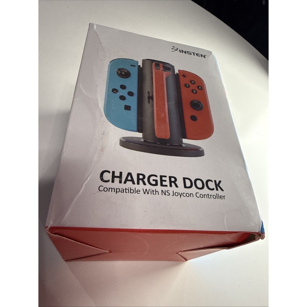 Insten 4 in 1 Charging Dock Joy-Con Controller Station Nintendo Switch Brand New